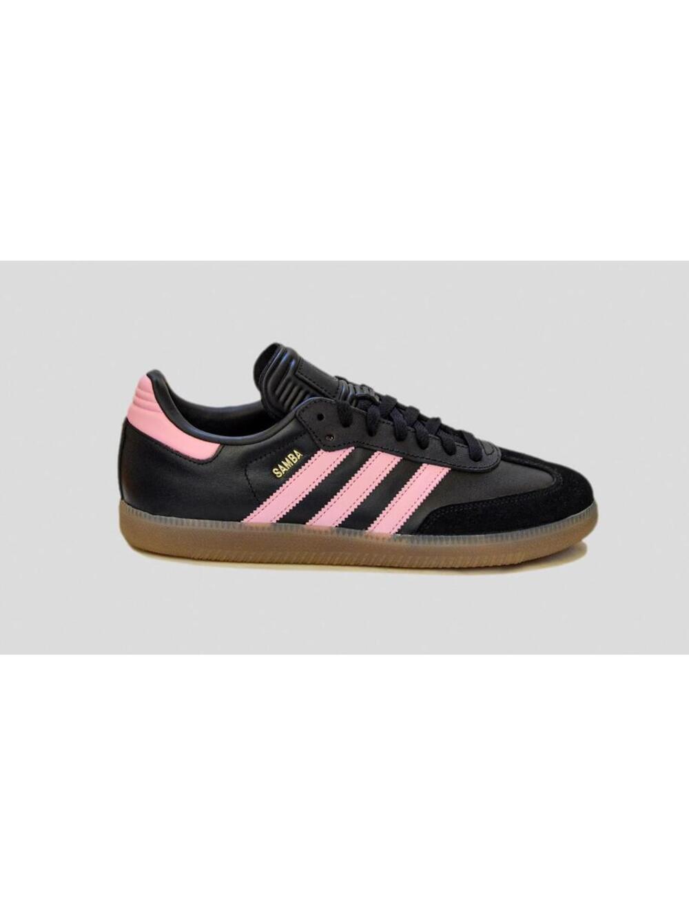 Adidas Samba OG Lionel Messi Inter Miami Black Pink Gum Men Size 10 JP7845 NIB